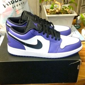 Air Jordan 1 Low Court Purple